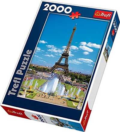 Пазлы Trefl Эйфелева башня, 2000 деталей, производитель Trefl (Трефл), ISBN 590-0-51127-051-8№ 1