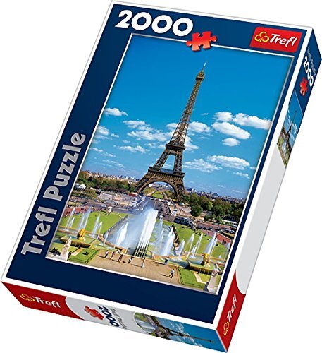 Пазлы Trefl Эйфелева башня, 2000 деталей, производитель Trefl (Трефл), ISBN 590-0-51127-051-8, № 1