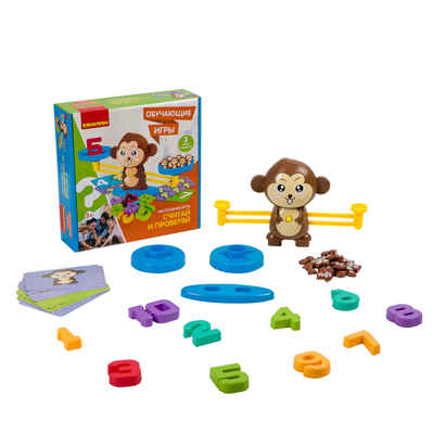 Обучающие игры Bondibon Настольная игра Считай и проверяй, арт. ВВ3457, производитель Bondibon (Бондибон), ISBN 489-5-13603-407-6№ 1