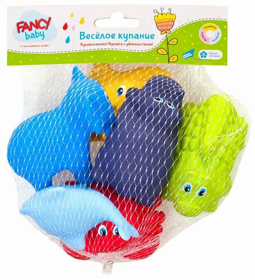 Набор игрушек для ванной Веселое купание, арт. BATH1, производитель Dream Makers (Дрим Мейкерс), ISBN 481-4-72300-466-7, № 4