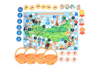 Сказочная Россия фетр, арт. LIP1376, производитель Веселые липучки LIP-LIP, ISBN 460-9-21800-343-6№ 1