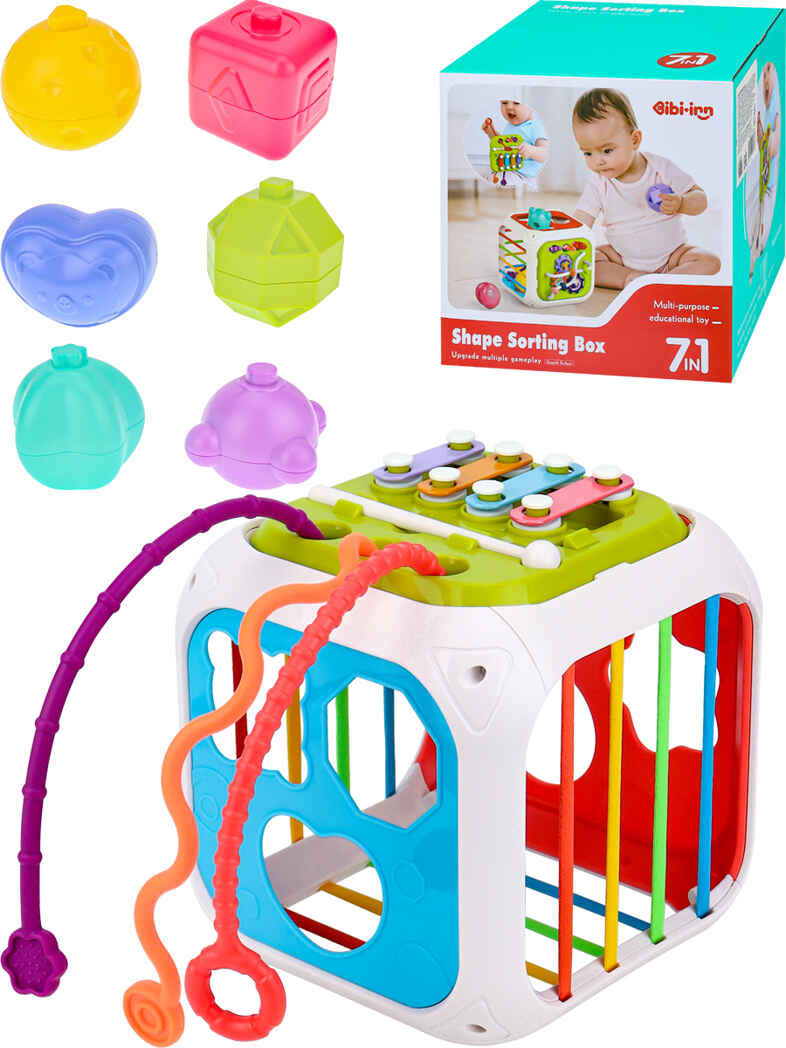 Куб логический 7 в 1, арт. 2347199, производитель Рыжий кот, ISBN 467-0-15903-278-6, № 1