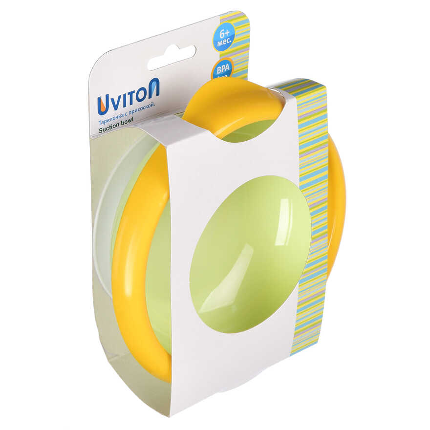 Тарелочка Uviton с присоской желто-зеленая Арт.0272, производитель Uviton, ISBN 465-7-78025-087-1, № 4