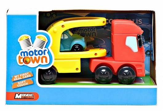 Mondo Motors Автогородок. Грузовичок Бруми с машинкой, производитель Mondo (Мондо), ISBN 800-1-01170-005-9, № 1