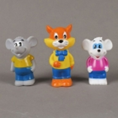 Игрушка для купания Играем Вместе Кот Леопольд+2 мышки, производитель Симбат, ISBN 461-0-00743-093-7, № 1