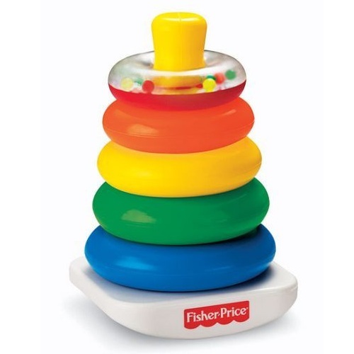 Mattel Fisher price классическая пирамидка, арт. 71050, производитель Fisher-Price (Фишер Прайс), ISBN 07-5-38001-050-5, № 1