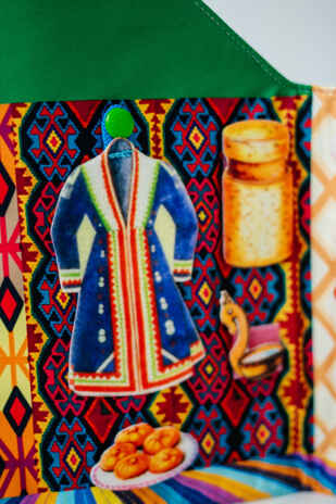 Папка Юрта башкирская, текстиль, арт. 023.21, производитель Наивный мир, ISBN 460-3-73518-338-1 № 4