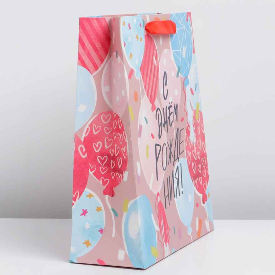 Пакет ламинированный вертикальный Счастье, M 25,5 × 30 × 9 см., арт. 7164773, производитель Sima-land (Сима-Ленд), ISBN 290-0-07164-773-0, № 2