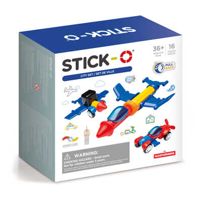 STICK-O City Set, арт. 902003, производитель Stick-O, ISBN 73-0-65890-203-5№ 1