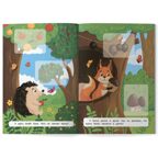 Лесное путешествие: книжка с наклейками. Кто живет в этом домике?, производитель «Феникс-Премьер», ISBN 978-5-22245-694-1, № 3