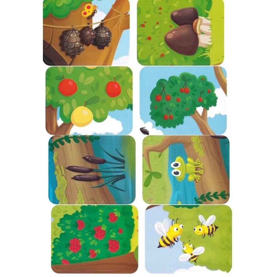 Лесное путешествие: книжка с наклейками. Кто живет в этом домике?, производитель «Феникс-Премьер», ISBN 978-5-22245-694-1, № 4