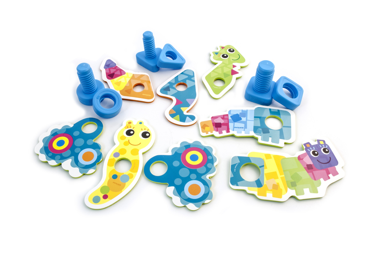 31720 КОНСТРУКТОР ГИБКИЕ ЖУКИ FLEXI BUGS, производитель Miniland (Минилэнд), ISBN 841-3-08231-720-1, № 3