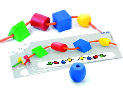 31783 НАБОР ОБУЧАЮЩИЙ СО ШНУРОВКОЙ И МОЗАИКОЙ ACTIVITY SHAPES В ЧЕМОДАНЧИКЕ, производитель Miniland (Минилэнд), ISBN 841-3-08231-783-6№ 2
