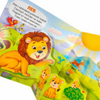 Весёлый зоопарк (3D+окошки+лабиринты). Первая книга малыша, производитель Malamalama (Маламалама), ISBN 978-5-00134-619-7, № 2