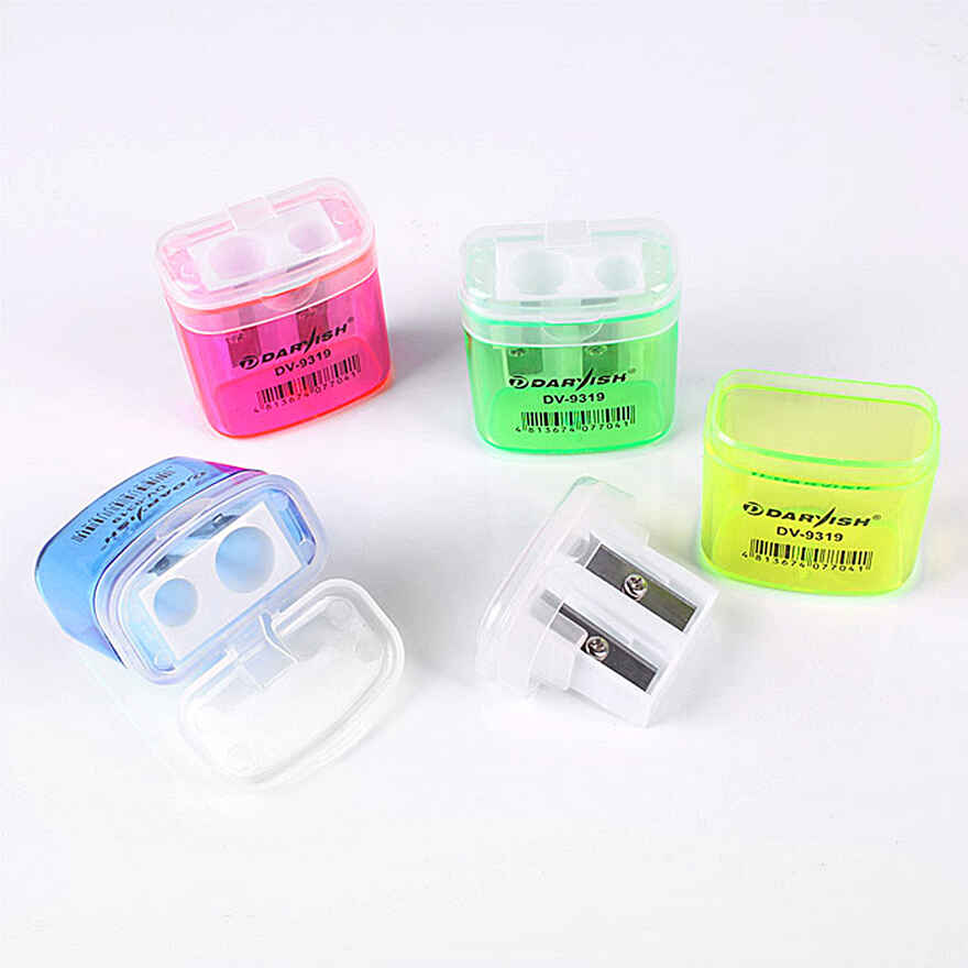 Точилка пластиковая 2 отделения с контейнером, арт. DV-9319, производитель Апплика, ISBN 481-3-67407-704-1, № 1