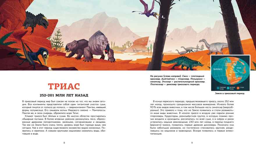 Динозавры. Ящеры мезозоя. Эгеркранс Ю. Энциклопедии, производитель Махаон , ISBN 978-5-38918-272-1, № 3