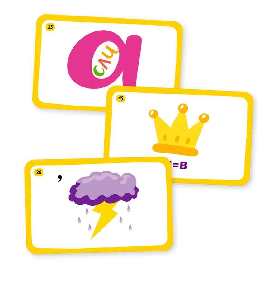 Умные игры с картами (50 карт) Ребусы-угадайки. 6+, производитель Айрис-пресс , ISBN 465-0-38821-190-9, № 3