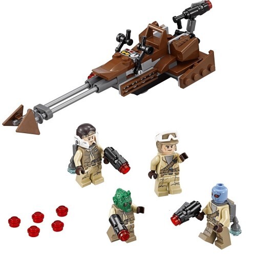LEGO Star Wars 75133 Боевой набор Повстанцев, производитель LEGO (ЛЕГО), ISBN 570-2-01559-159-1, № 1