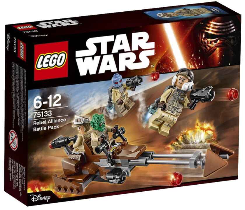 LEGO Star Wars 75133 Боевой набор Повстанцев, производитель LEGO (ЛЕГО), ISBN 570-2-01559-159-1, № 2