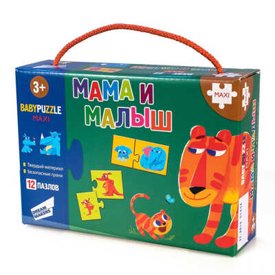 Игра детская настольная Мама и малыш, арт. RI1803C, производитель Dream Makers (Дрим Мейкерс), ISBN 481-4-71800-132-9№ 1