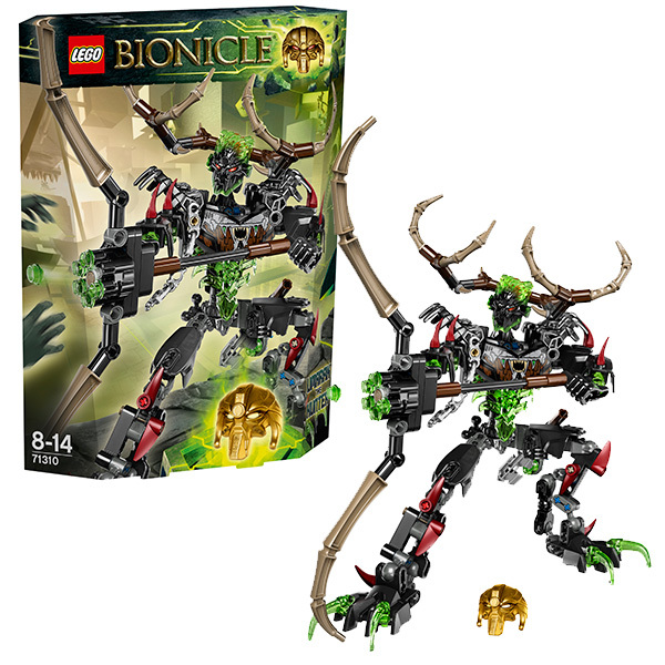 LEGO Bionicle 71310 Охотник Умарак, производитель LEGO (ЛЕГО), ISBN 570-2-01559-432-5, № 1