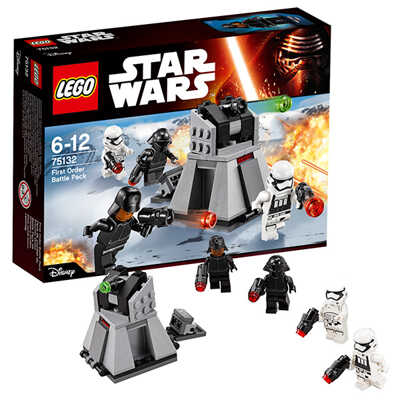 LEGO Star Wars 75132 Боевой набор Первого Ордена, производитель LEGO (ЛЕГО), ISBN 570-2-01559-158-4№ 1