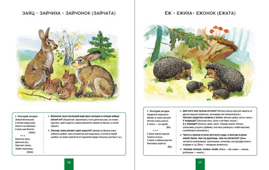 Мир животных: Домашние и дикие животные (звери) средней полосы. Домашние и дикие птицы средней полосы. Дикие животные (звери) и птицы жарких и холодных стран. Насекомые, земноводные, пресмыкающиеся, рыбы. Дурова И.В. Развитие речи через познание окру, производитель Школьная Пресса , ISBN 978-5-00013-212-8, № 3