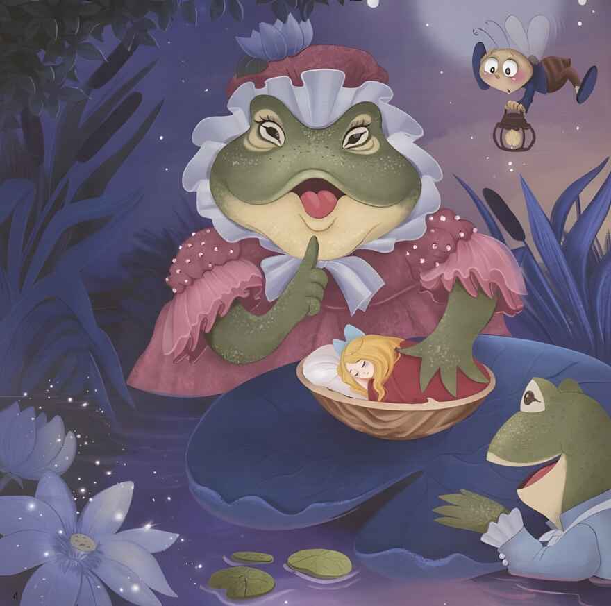 Карусель сказок. Дюймовочка, производитель Malamalama (Маламалама), ISBN 978-5-00230-061-7, № 3