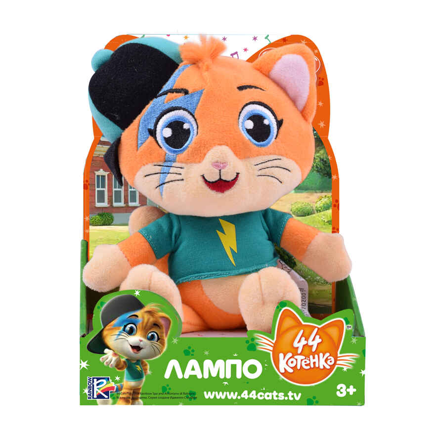 Музыкальная плюшевая фигурка Лампо (20 см), арт. 34241, производитель TOY PLUS (FAR EAST) LIMITED, ISBN 489-4-38634-241-2, № 1
