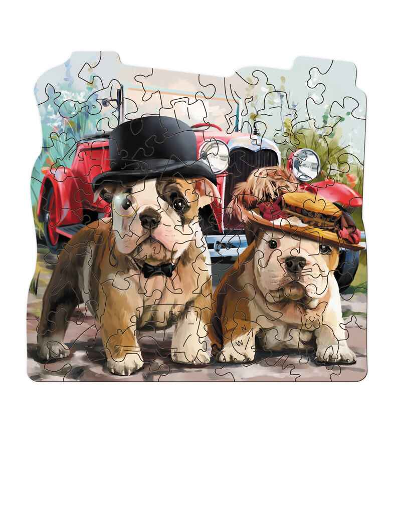 Фигурный деревянный пазл &quot;ROAD TRIP&quot; 50 дет., MIMI Puzzles, арт.8417 /36, производитель ТД БЭМБИ, ISBN 462-0-06536-281-1, № 2