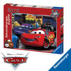 Паззл Disney Бешеные гонки 100 эл., производитель Ravensburger, ISBN 400-5-55610-973-9, № 1