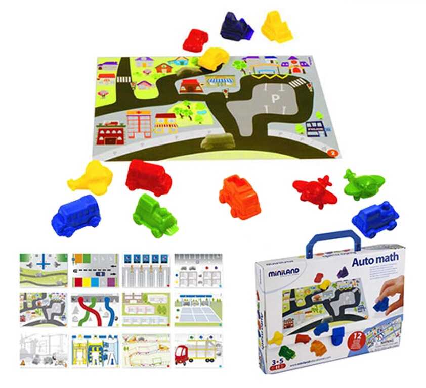 Логическая игра Транспорт, арт. MIN 27383, производитель Miniland (Минилэнд), ISBN 841-3-08227-383-5, № 1