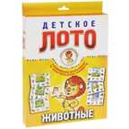 Животные. Детское лото., производитель Улыбка , ISBN 460-7-92934-089-5, № 1