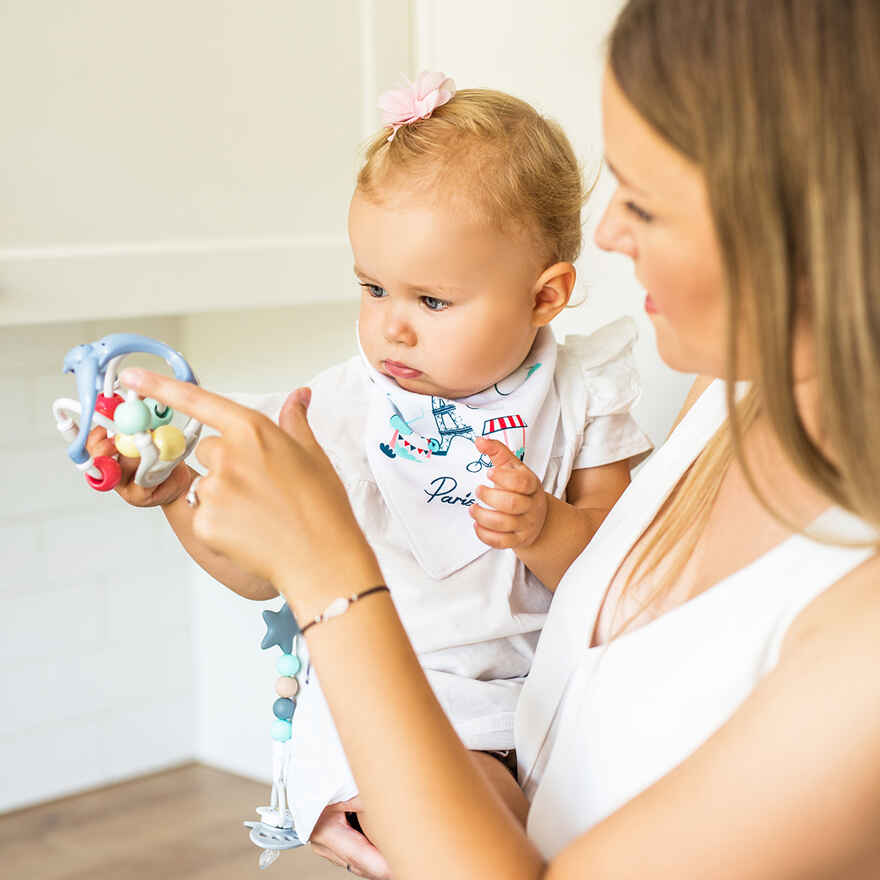 Погремушка Dolphins Арт.553/01, производитель Babyono, ISBN 590-1-43541-095-0, № 4