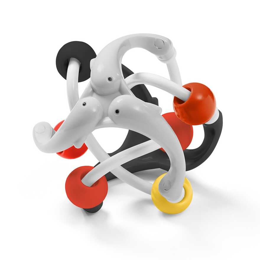 Погремушка Dolphins Арт.553/02, производитель Babyono, ISBN 590-1-43541-044-8, № 1