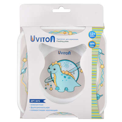 Тарелочка Uviton квадратной формы Stars Дино. Арт.0273, производитель Uviton, ISBN 462-7-10496-846-1№ 3