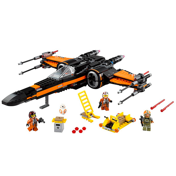 LEGO Star Wars 75102 Истребитель По, производитель LEGO (ЛЕГО), ISBN 570-2-01535-262-8, № 1