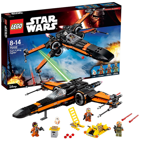 LEGO Star Wars 75102 Истребитель По, производитель LEGO (ЛЕГО), ISBN 570-2-01535-262-8, № 2