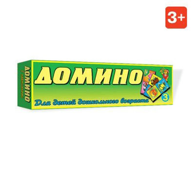Домино 3 Герои мультфильмов, арт. 00003, производитель Стеллар, ISBN 460-7-03827-074-8, № 1