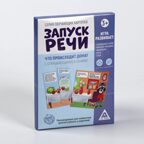 Что происходит дома? Серия обучающих карточек Запуск речи , арт. 5059397, производитель ЛАС ИГРАС, ISBN 200-9-46937-278-7, № 1