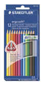 Staedtler Карандаши цветные трехгранные, набор 12 цветов, картонная коробка, арт. 157C1210, производитель Staedtler (Стайтлер), ISBN 400-7-81715-727-5, № 1
