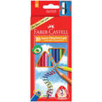 Faber-Castell. Карандаши (серия JUNIOR GRIP) 10 цветов., производитель Faber-Castell (Фабер Кастелл), ISBN 899-1-76134-501-6, № 1