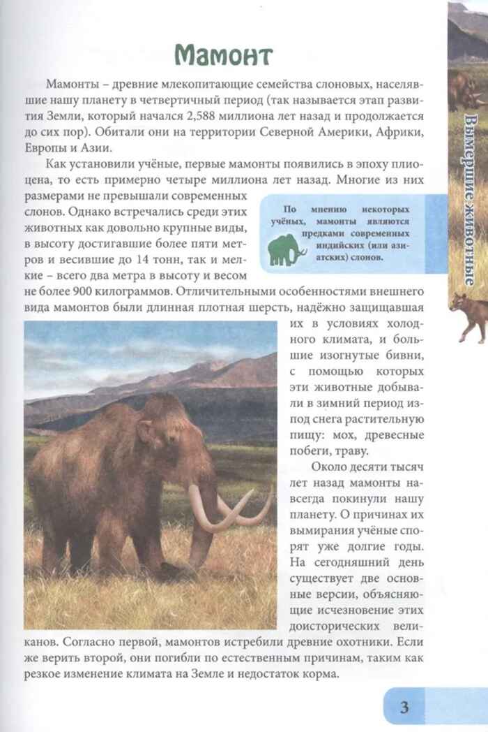 Энциклопедия. В мире знаний. Вымершие животные., производитель Проф-Пресс , ISBN 978-5-37829-741-2, № 3