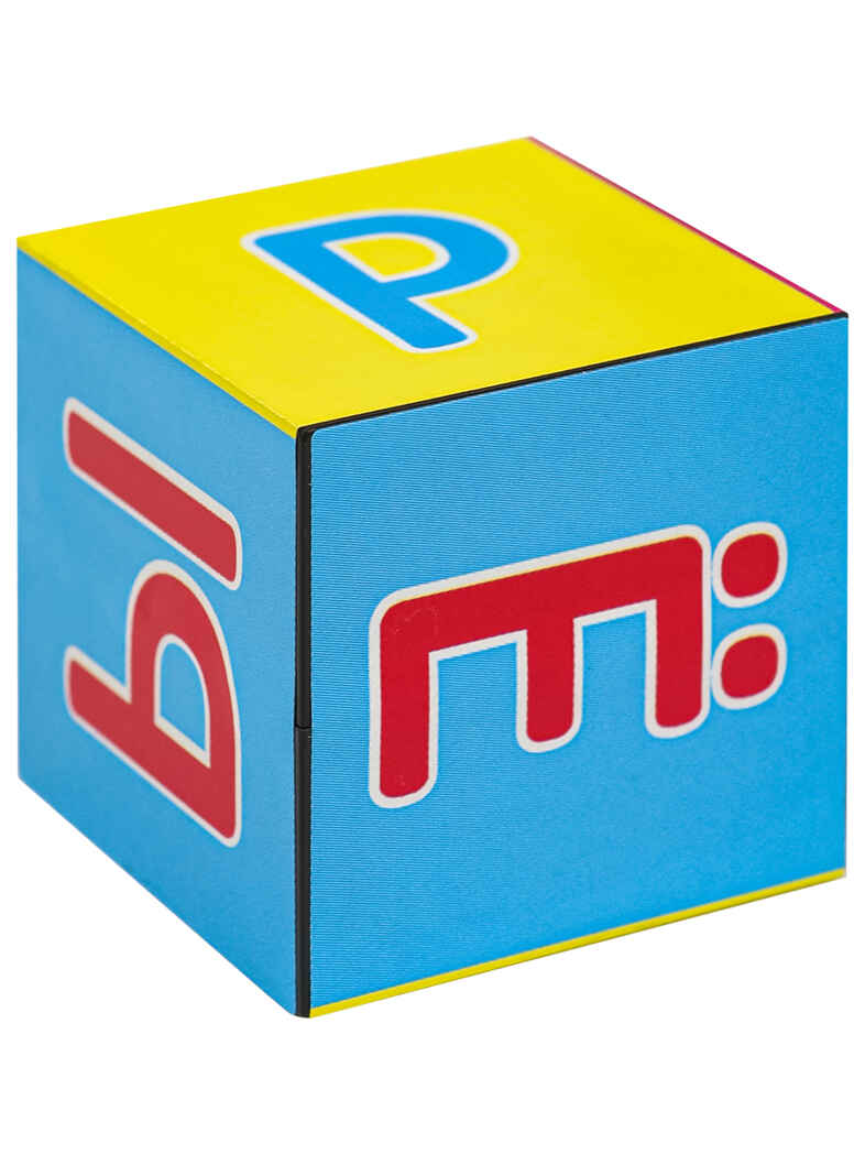 Кубики пластиковые 9 шт. Буквы, арт. К09-8152, производитель Рыжий кот, ISBN 978-5-37818-152-0, № 4