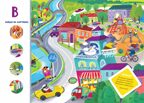Дорожная азбука. Карточки-виммельбухи. Демонстрационный материал, производитель Просвещение , ISBN 978-5-09111-343-3, № 4