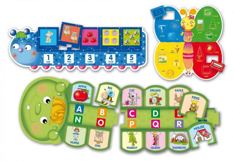 E54275 MY FIRST WORDS GAME МОЙ ПЕРВЫЙ АНГЛИЙСКИЙ, производитель Lisciani (Лишиани), ISBN 800-8-32405-427-5, № 2