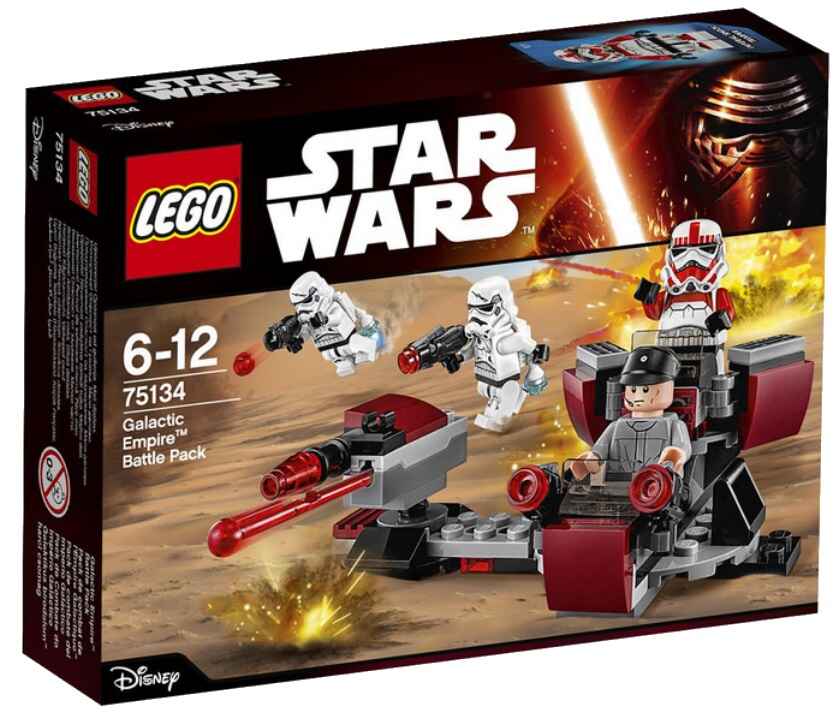 LEGO Star Wars 75134 Боевой набор Галактической Империи, производитель LEGO (ЛЕГО), ISBN 570-2-01559-161-4, № 2