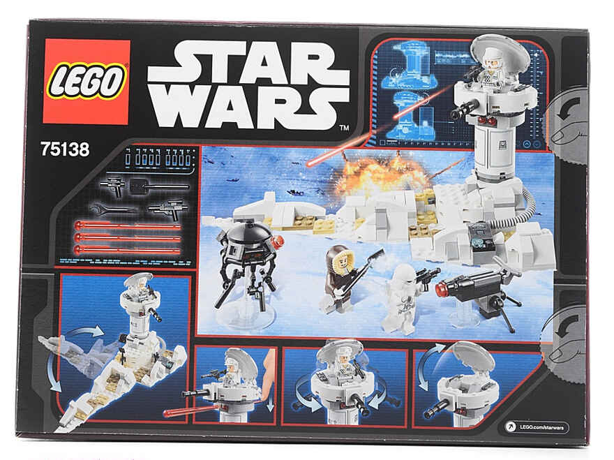 LEGO Star Wars 75138 Нападение на Хот, производитель LEGO (ЛЕГО), ISBN 570-2-01559-184-3, № 2