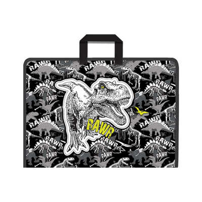 Папка на молнии пластиковая с ручками Dinosaur Park, А3, арт. 52852, производитель ErichKrause® (Эрих Краузе), ISBN 465-0-18452-852-2№ 1