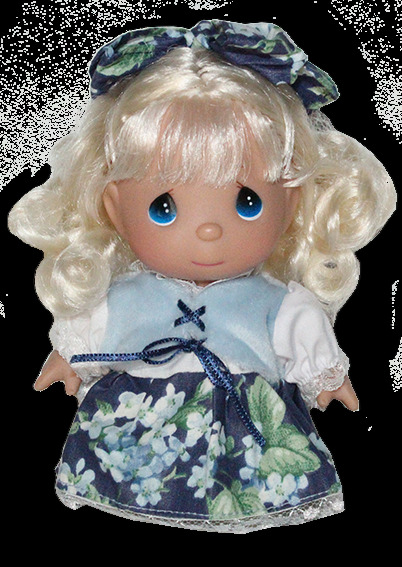 Кукла Precious Moments Лютик золотистый, 14 см, арт. 5398, производитель The Doll Maker, ISBN 73-2-53305-398-6, № 1